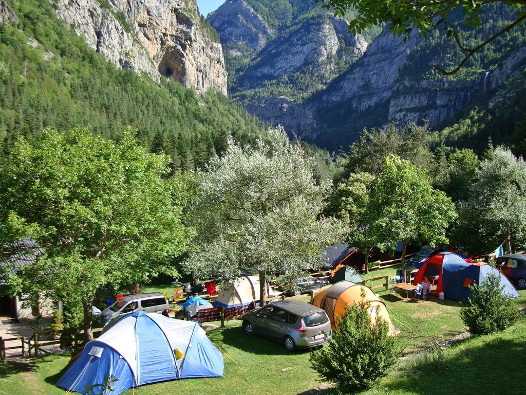 Camping Valle De Bujaruelo Torla Exteriör bild